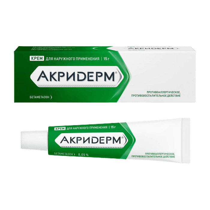 Акридерм 0,064% мазь, 15 г