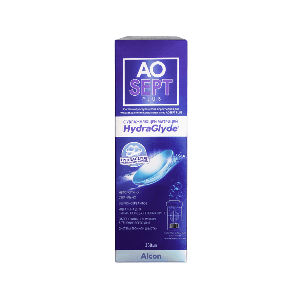 AOSept Plus HydraGlyde 360мл