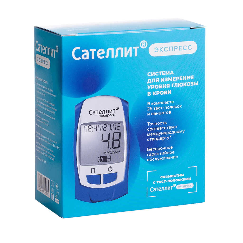 Глюкометр Cателлит Экспресс