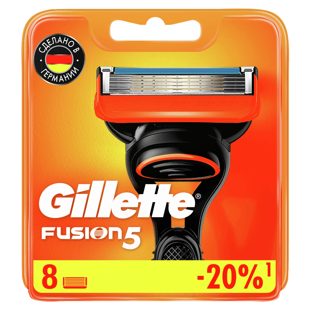 Gillette Fusion5 8 картриджей