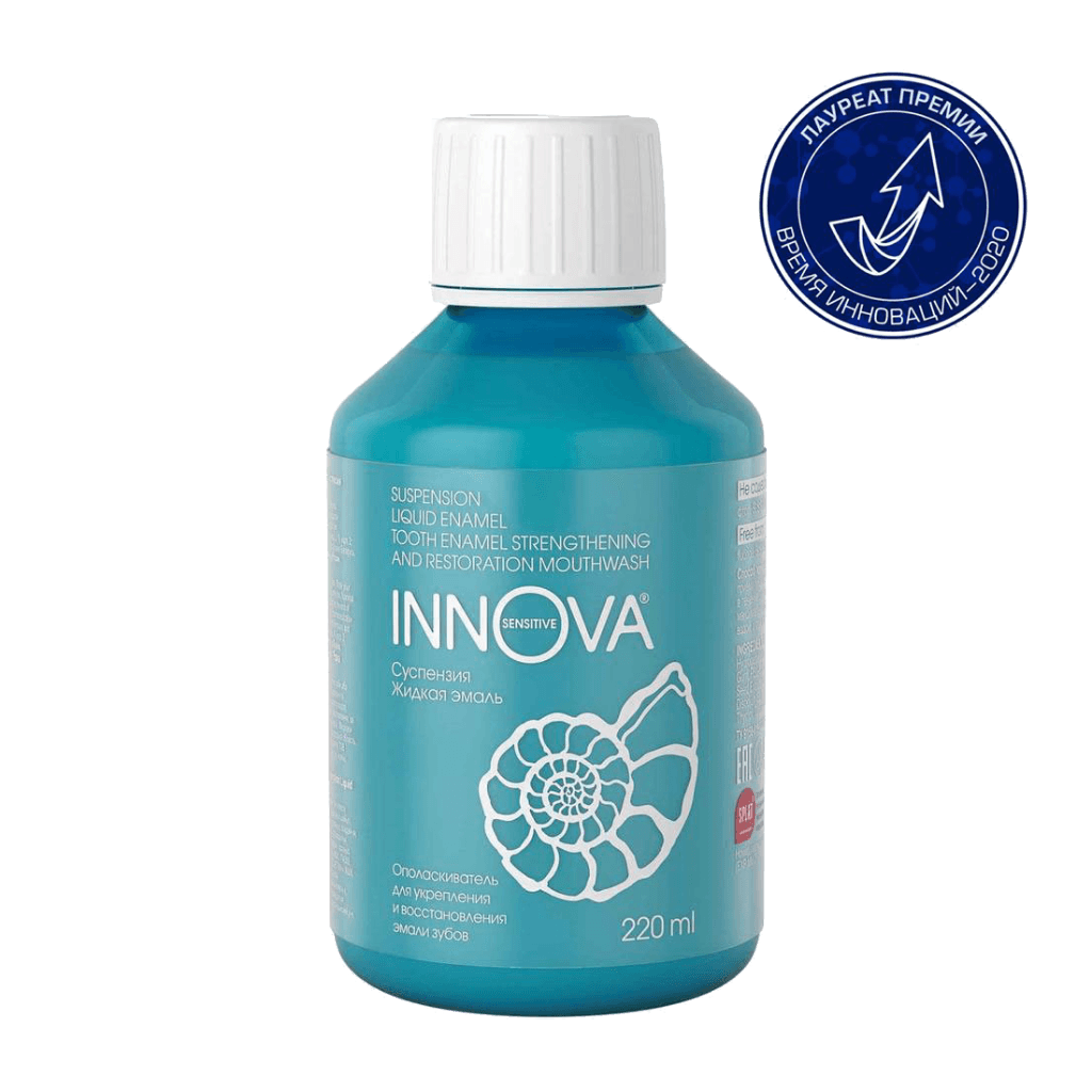 Innova ополаскиватель для полости рта суспензия жидкая эмаль 220 мл