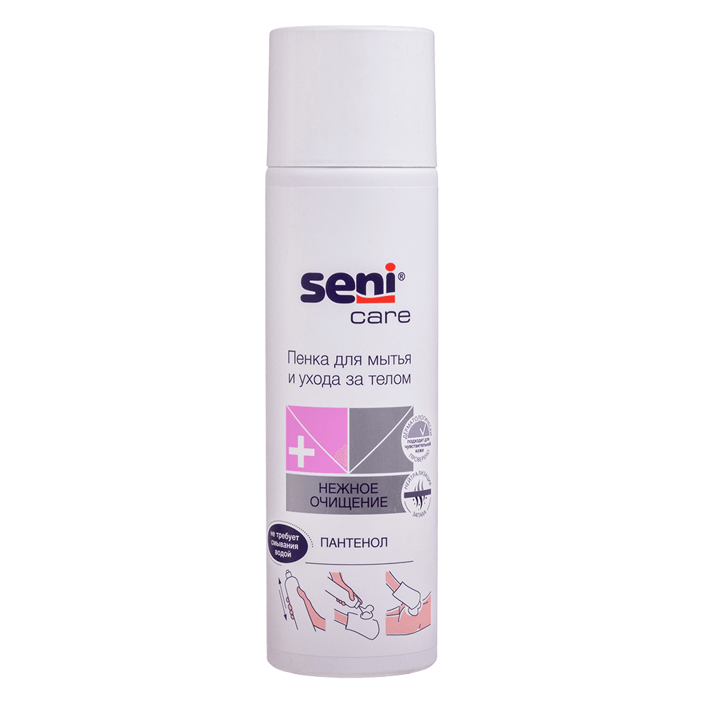 Seni care пенка для мытья и ухода за телом 250 мл