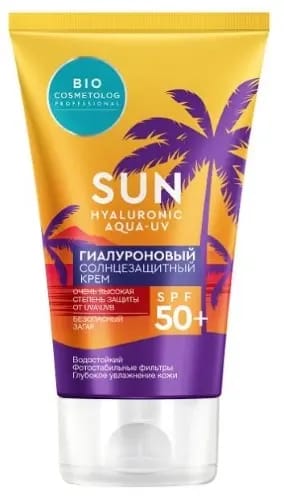 Fito косметик bio cosmetolog professional крем солнцезащитный гиалуроновый spf50+ 150 мл