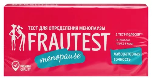 Тест для определения менопаузы frautest 2 шт.