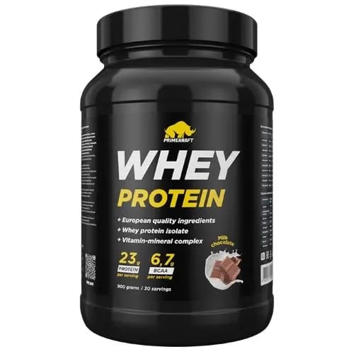 Prime kraft whey со вкусом молочный шоколад 900 г /банка