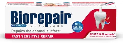 BIOREPAIR ЗУБНАЯ ПАСТА БЫСТРОЕ СНИЖЕНИЕ ЧУВСТВИТЕЛЬНОСТИ 75МЛ