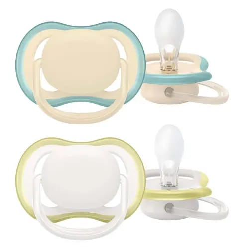 Avent соска-пустышка силикновая ultra air 0-6 мес 2 шт. scf085/15
