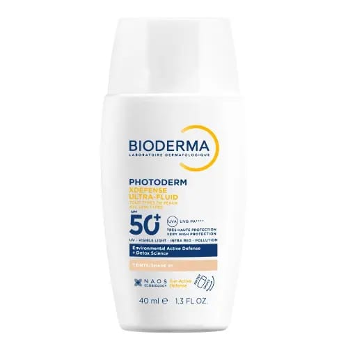 BIODERMA PHOTODERM XDEFENSE ФЛЮИД СОЛНЦЕЗАЩИТНЫЙ ДЛЯ ВСЕХ ТИПОВ КОЖИ SPF50+