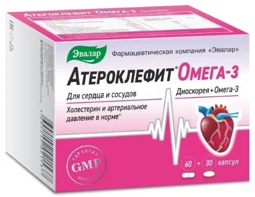 АТЕРОКЛЕФИТ ОМЕГА-3 КОМПЛЕКС