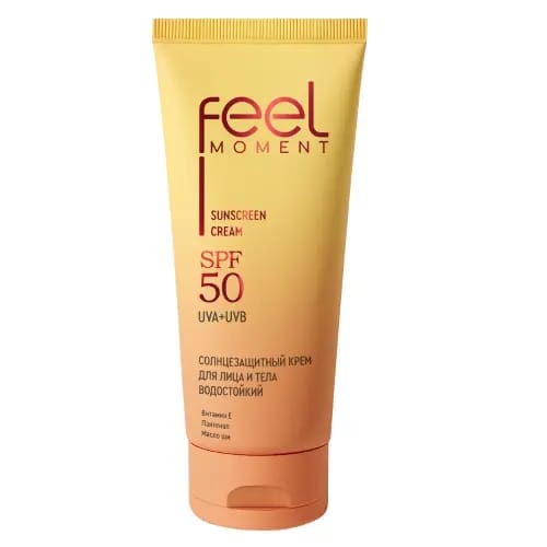 Feel moment крем для лица и тела солнцезащитный spf50 200 мл