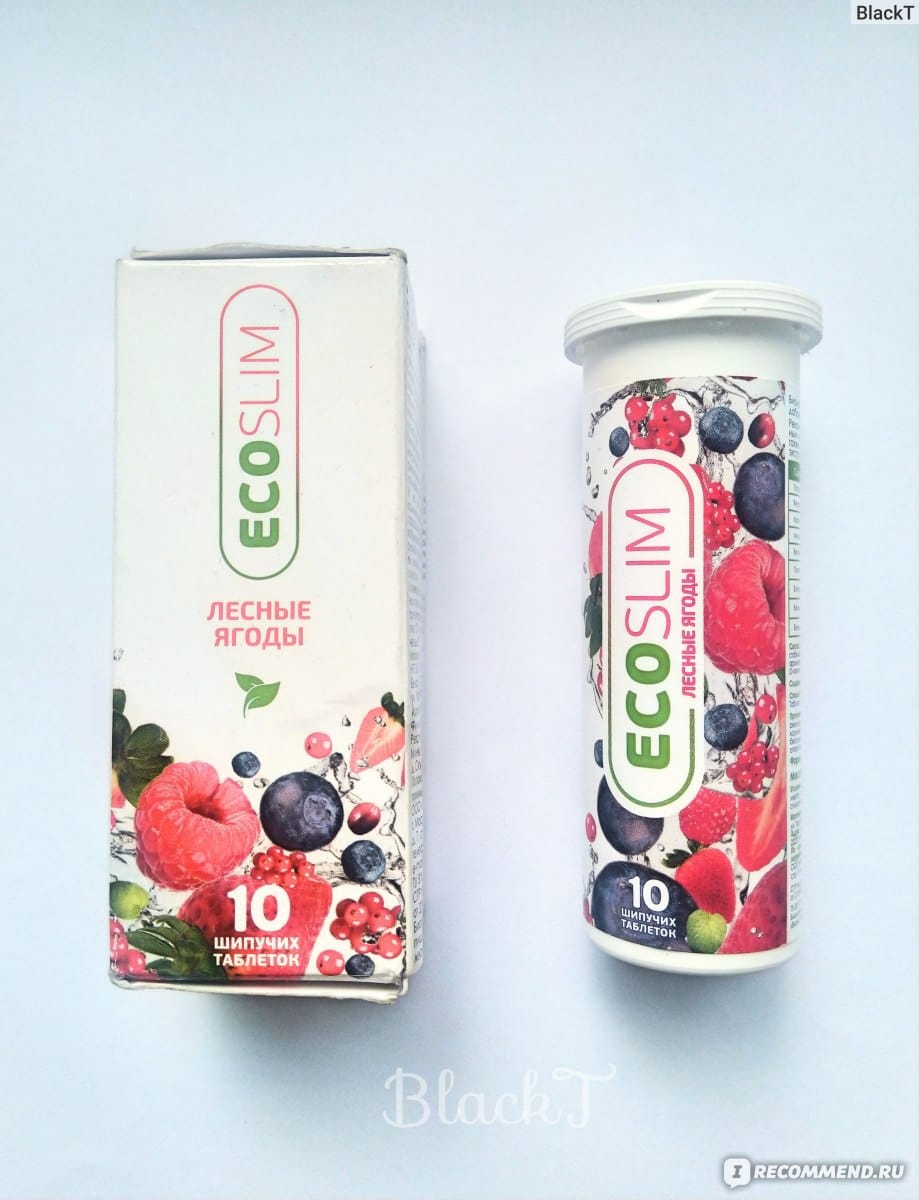 EcoSlim, 20 шипуч. таб.