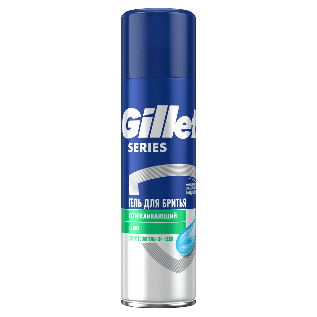 Gillette Series Sensitive, 200 мл (гель для бритья)